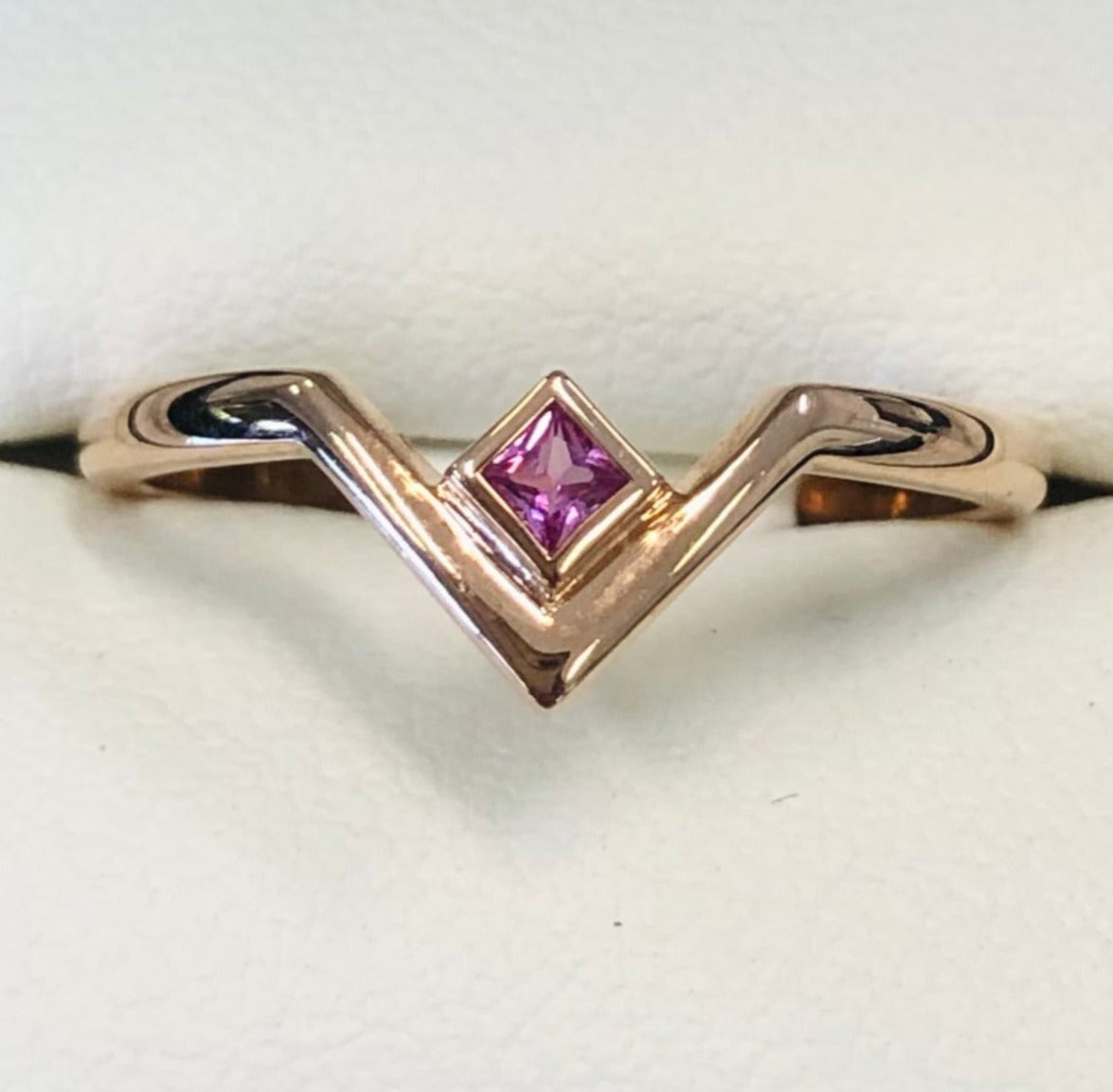 Pink Sapphire Ring