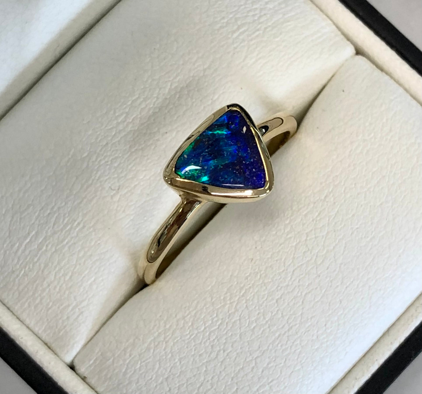 Boulder Opal Ring